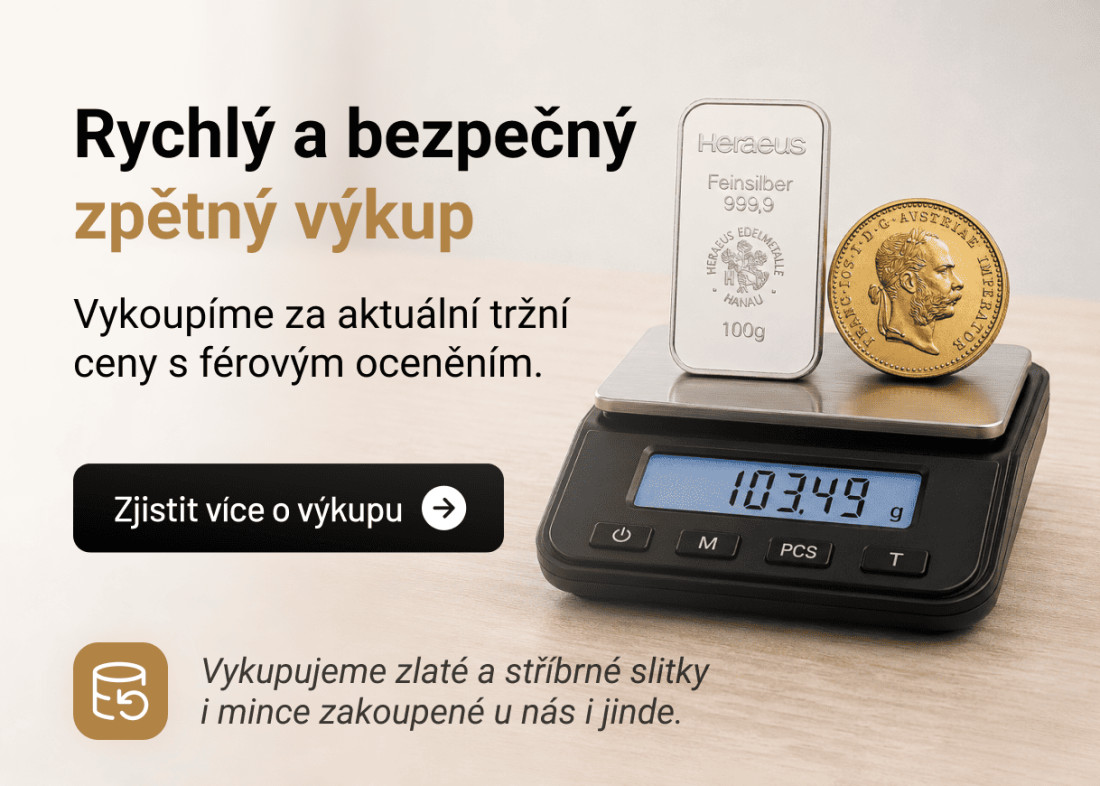 Rychlý a bezpečný zpětný výkup zlata a stříbra